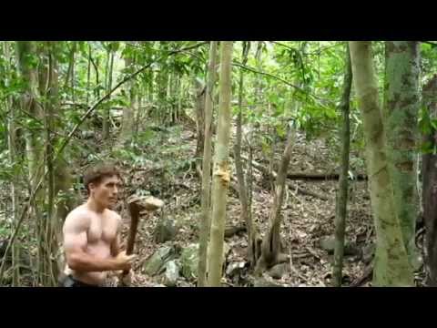 Izrada sjekire od kamena i drveta