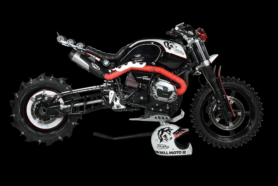 BMW R NINE T SCRAMBLER ‘HUSKY’ Motocikl za osvajanje snježnih planinskih vrhova