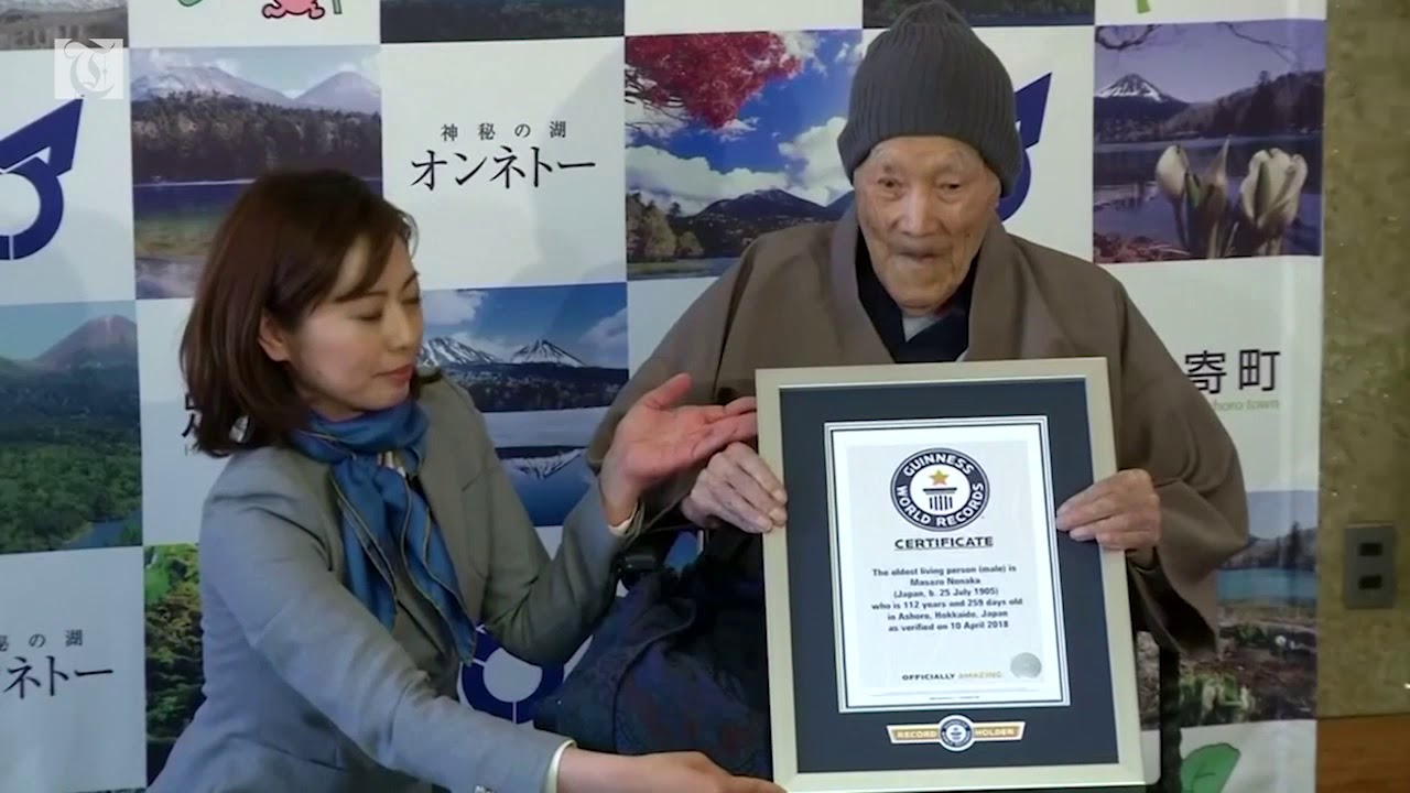 GOSPODIN MASAZO NONAKA U 113. godini postao najstariji muškarac na svijetu