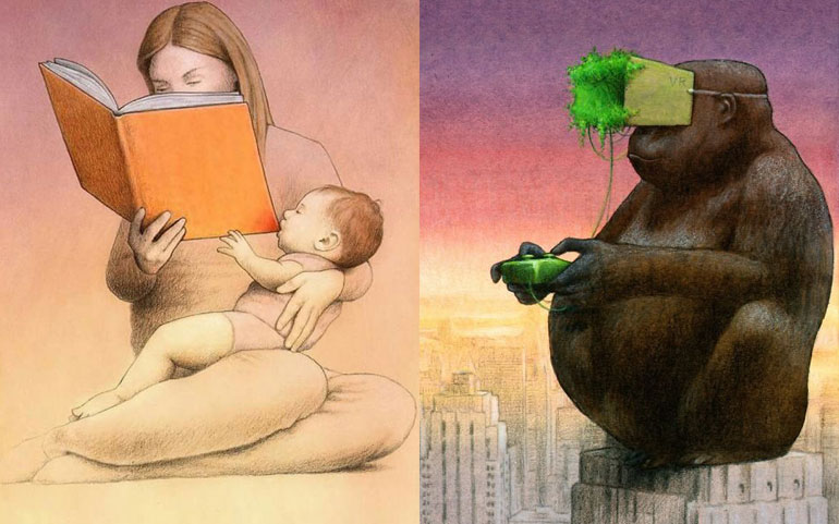 30 satiričkih ilustracija Pawela Kuczynskog o fatalnim nedostacima današnjeg društva