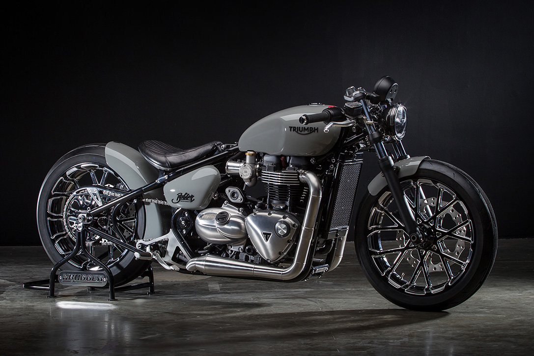 TRIUMPH BONNEVILLE BOBBER HARDTAIL Za nas, niske, a brze